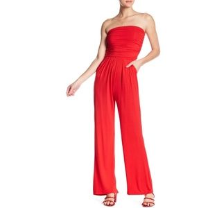 Pink Owl Solid Jumpsuit